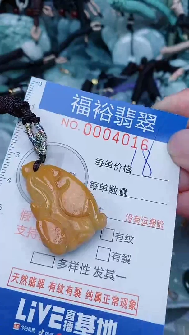 【闪购商品】翡翠颈饰未镶嵌...0004016