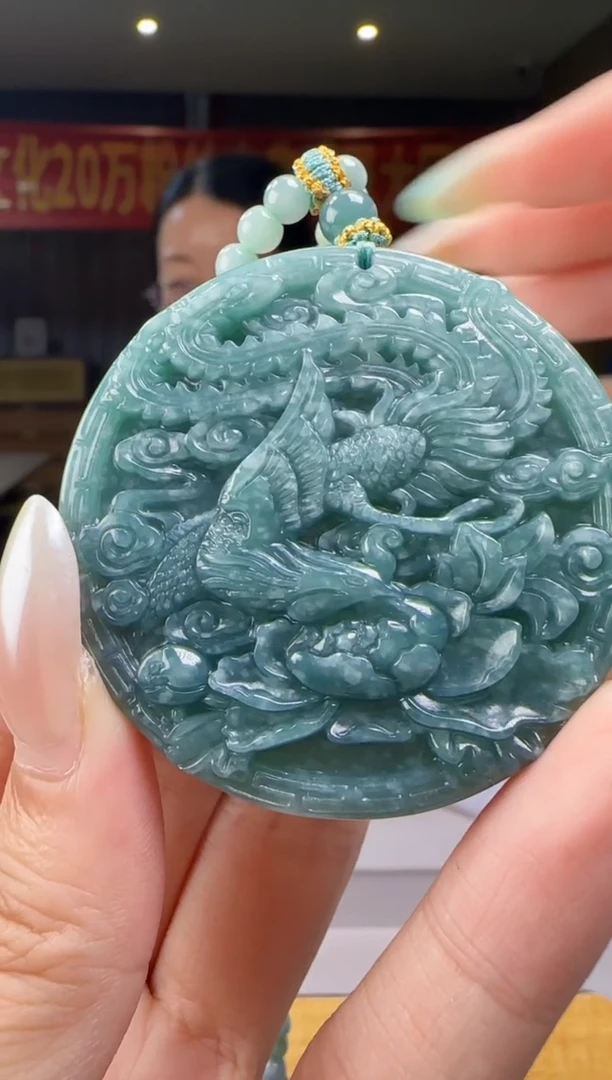 翡翠未镶嵌颈饰多样性发其一MM@@WS1WX35861