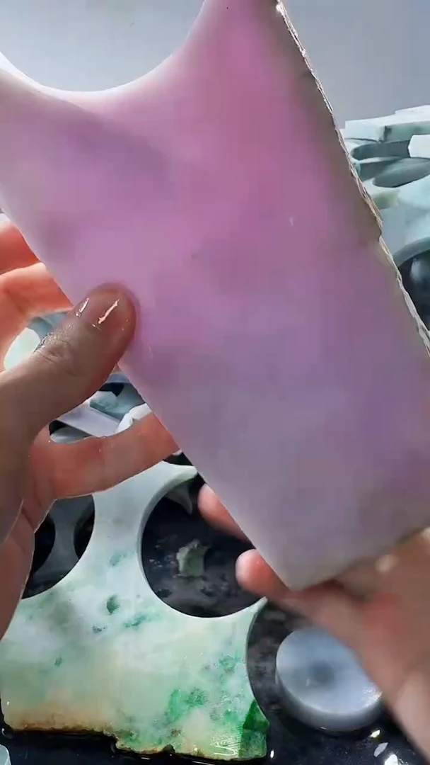裸石翡翠缅甸翡翠A货文861