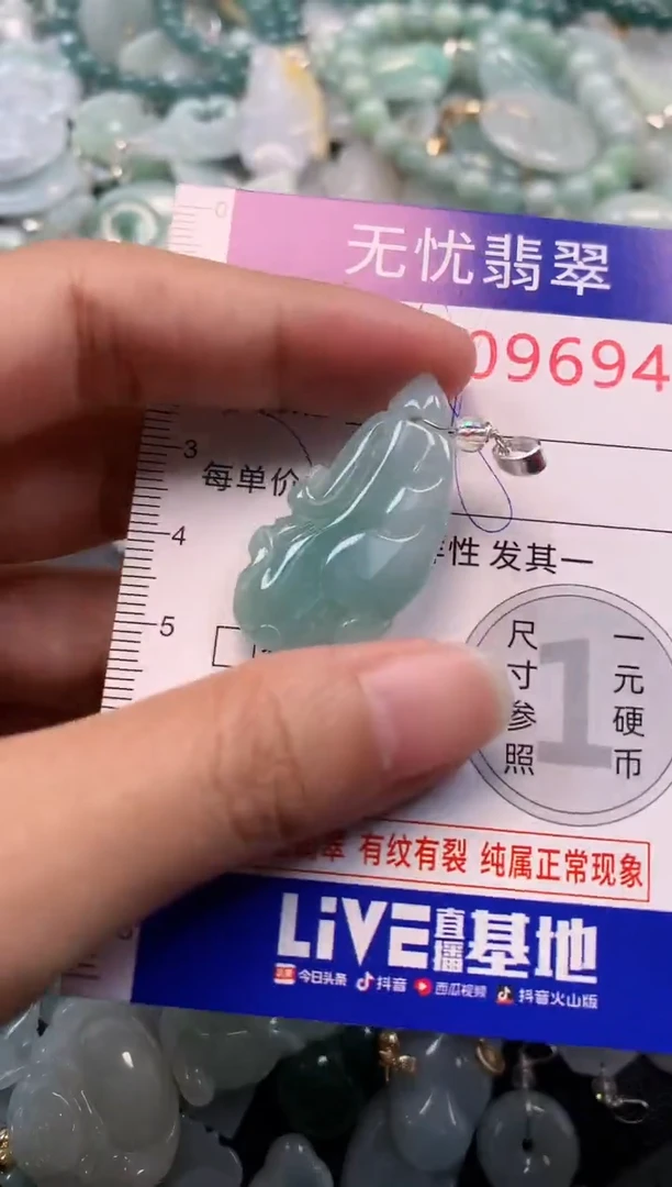 颈饰未镶嵌翡翠9694