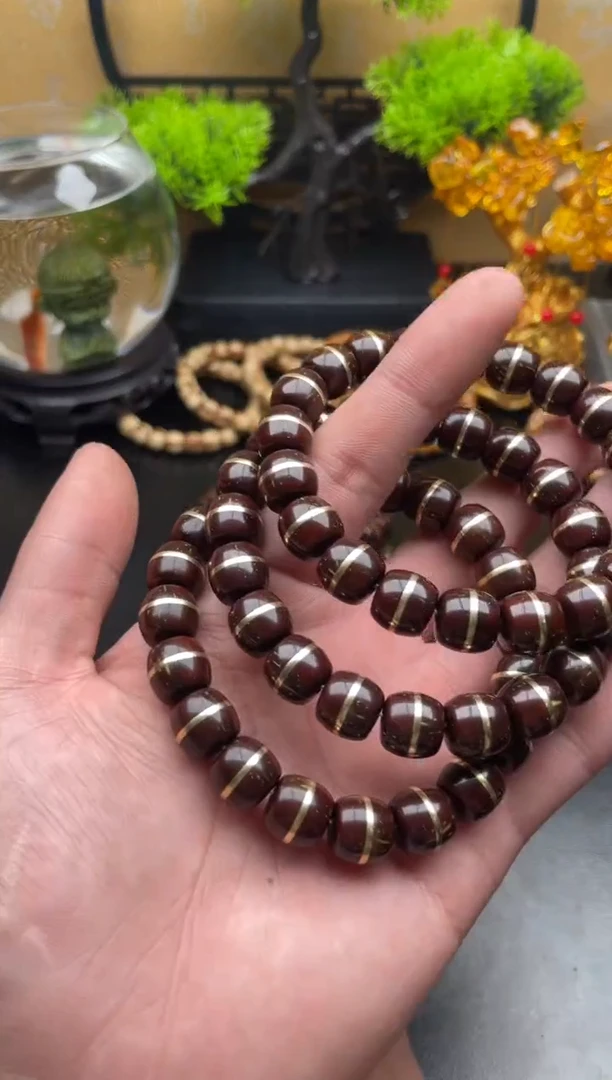 【闪购商品】紫金鼠手串紫金鼠一线天二代35号