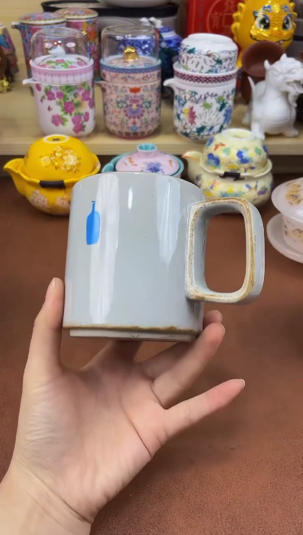 陶瓷茶具摆件旅行套组