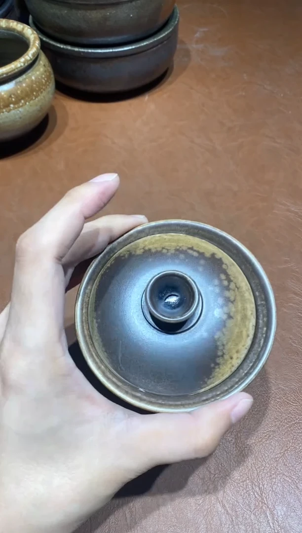 奢瓷/瑞寅柴烧茶器（盖碗）974 微瑕