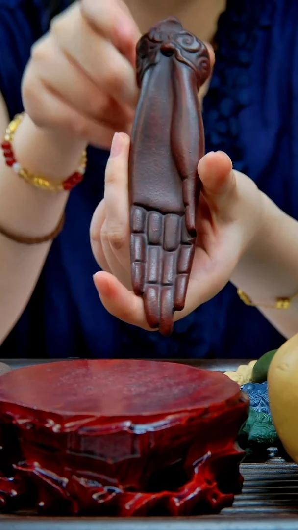 宜兴紫砂手工香插