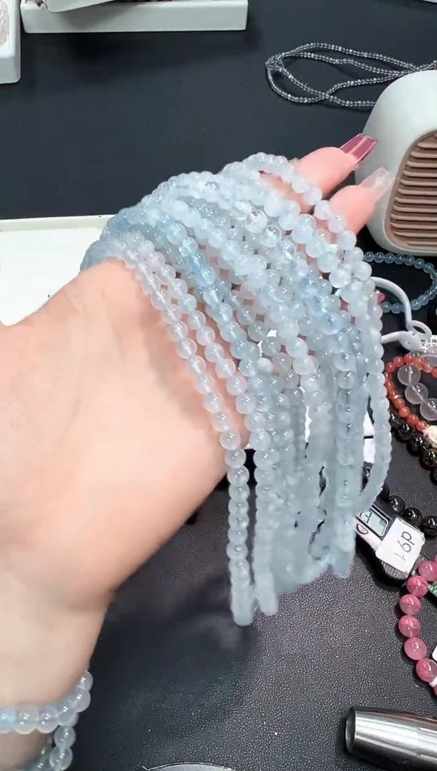 【闪购商品】水晶手串未镶嵌23J多样性发其一/1条5mm默认微瑕