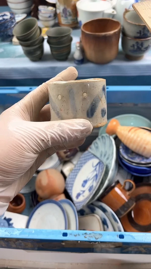 瓷片李英哥瓷器满19.9包邮