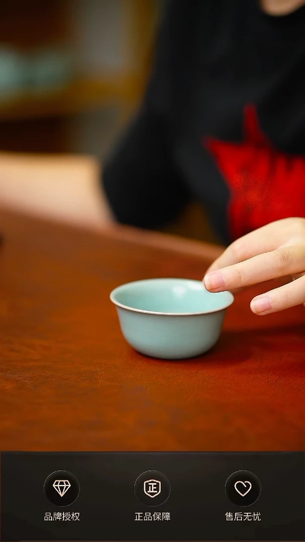 一级简匠仿古鸡缸杯