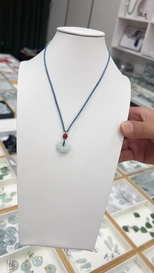 吊坠(不含链)未镶嵌翡翠天然A货翡翠平安扣10（多样性发一）