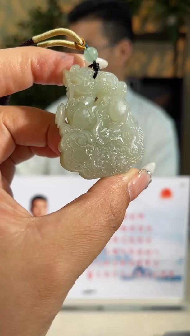 和田玉未镶嵌颈饰多样性拍一发一26049