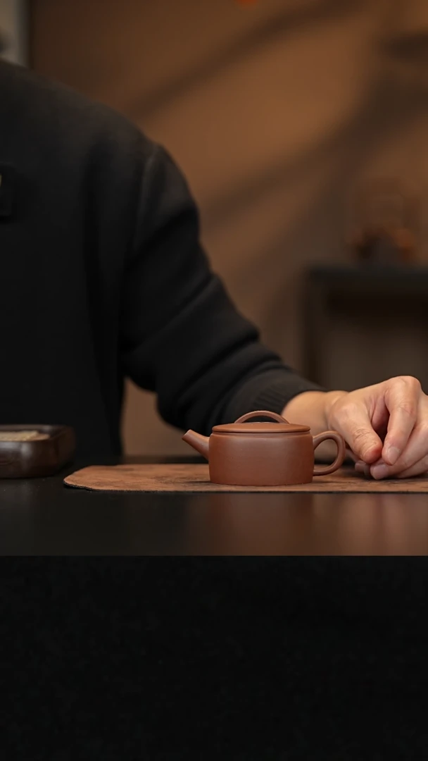 【闪购商品】紫砂茶壶允禾斋wlm 紫泥 汉瓦