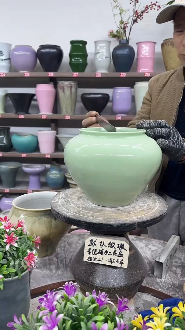 12-14-高19口16瑕-花盆