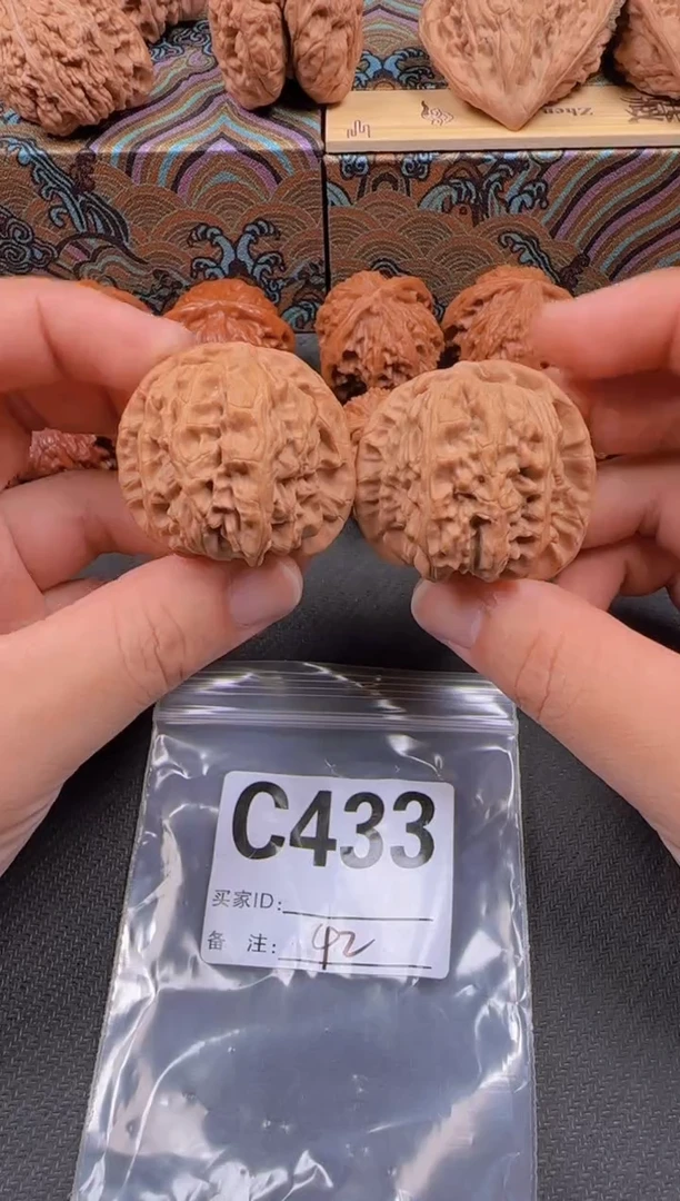 吊坠文玩核桃42白狮子433