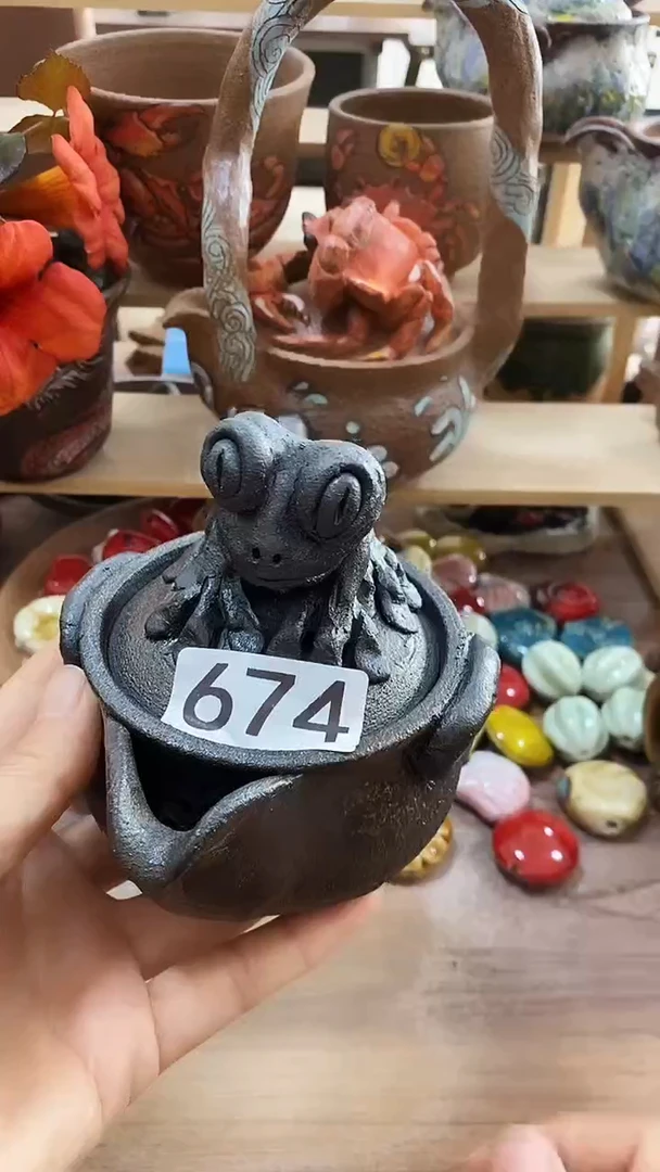 侯*飞爱砂陶艺手工制作