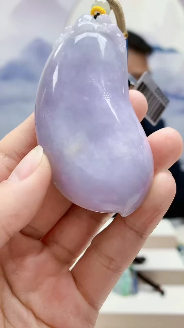 未镶嵌定制翡翠5174lr-毛货挂件17