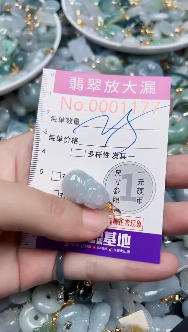 颈饰未镶嵌翡翠1177