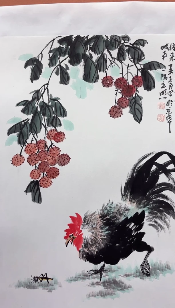 国画师立照老师国画作品