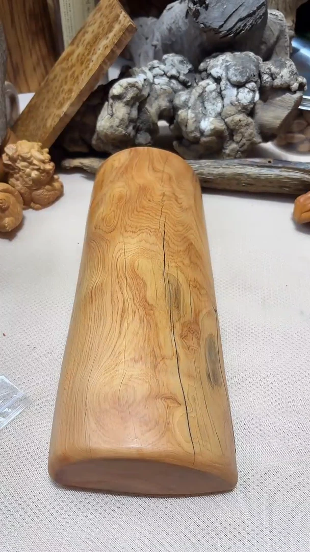 柏木（崖柏）满*南太行崖柏枕头带冰裂