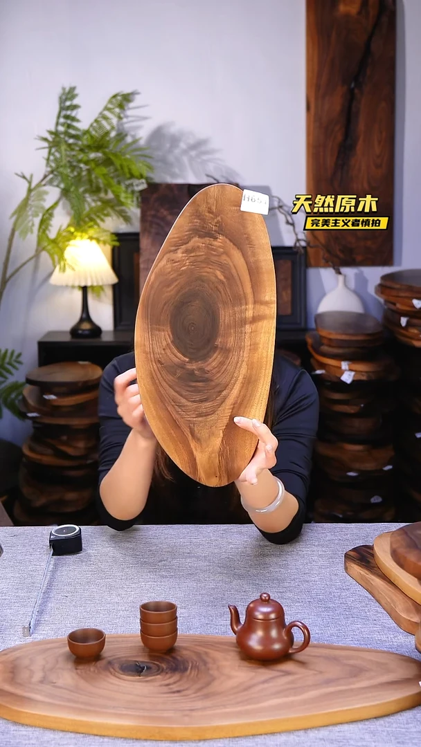 木北美黑胡桃原木.干裂疤结不属于商品质量问题完美主义者慎拍