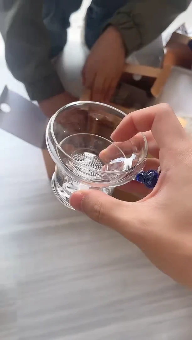 【闪购商品】奉珠宝蓝金激光茶漏