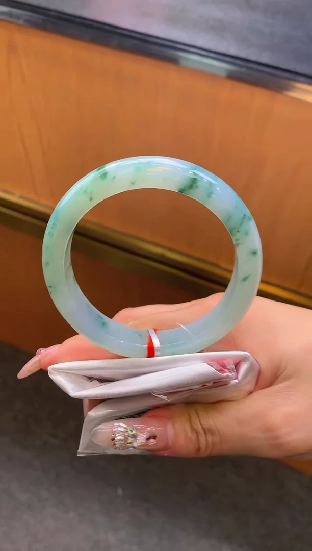 未镶嵌手镯翡翠-F98-正圈58.2