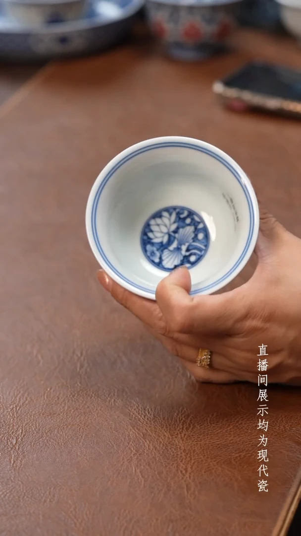 茶器茶器一鹭压手杯