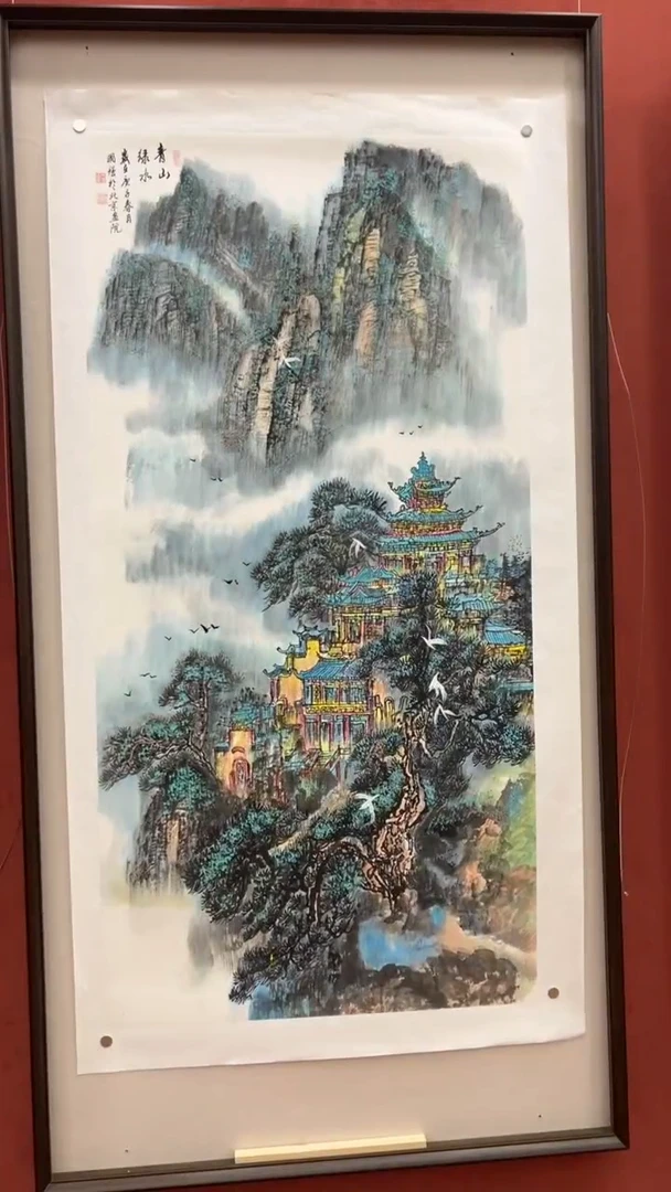 国画鑫源美术馆-专属链接-张国强老师作品