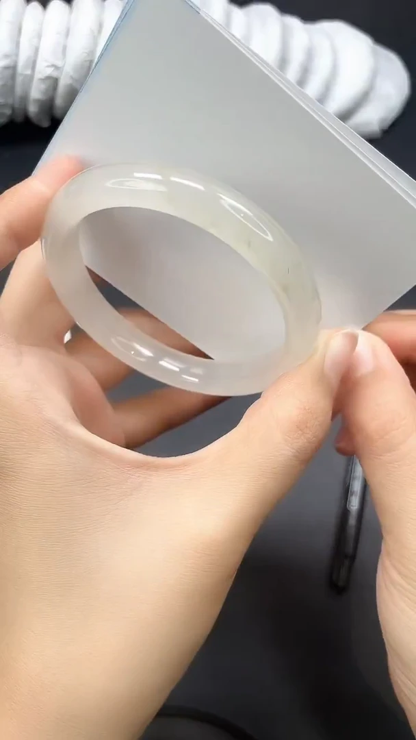 未镶嵌手镯石英质玉A45-57`58`59