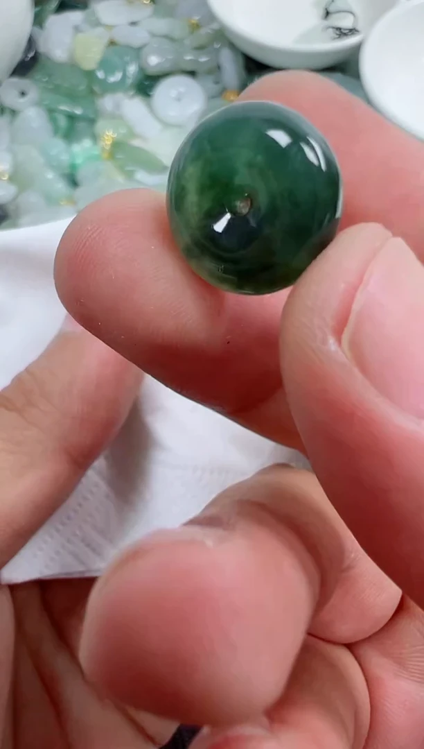 散珠翡翠565号链接，A货翡翠