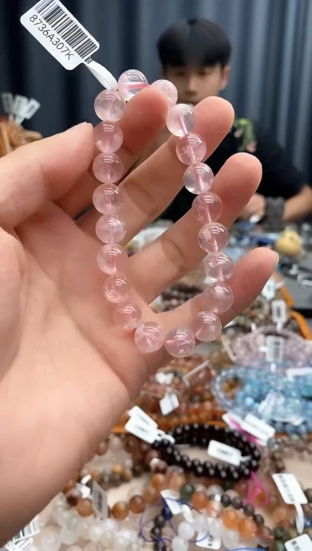 水晶手链未镶嵌妍****️粉雪花幽灵