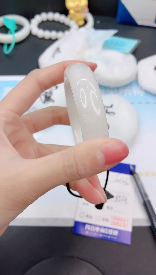 未镶嵌手镯和田玉3G123-55