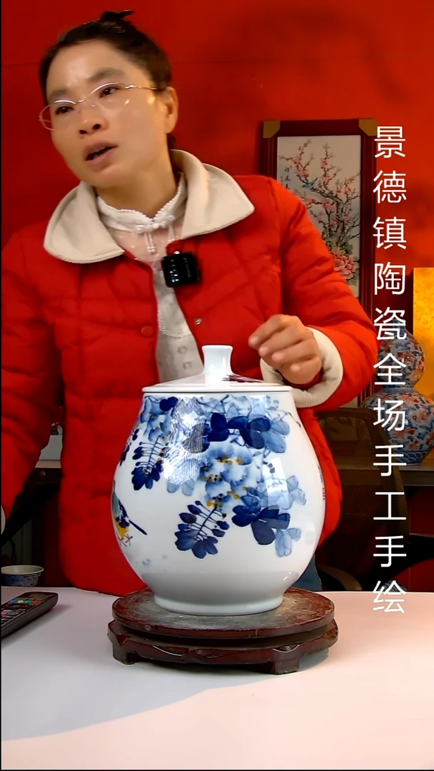 摆件陶瓷景德镇陶瓷 全场手工手绘