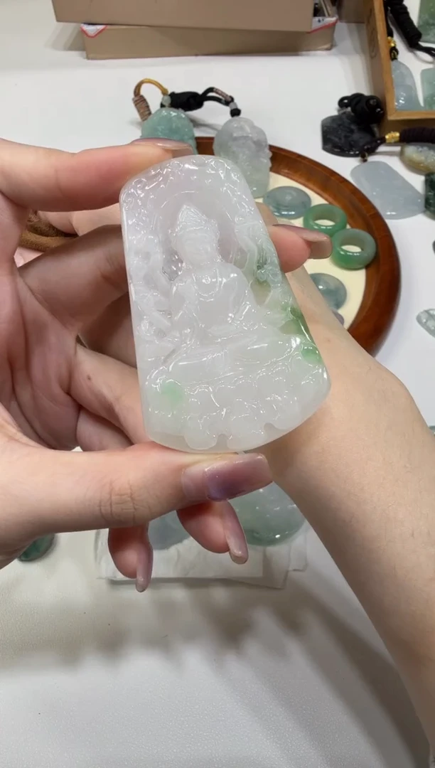 吊坠(不含链)未镶嵌翡翠翡翠饰品-80
