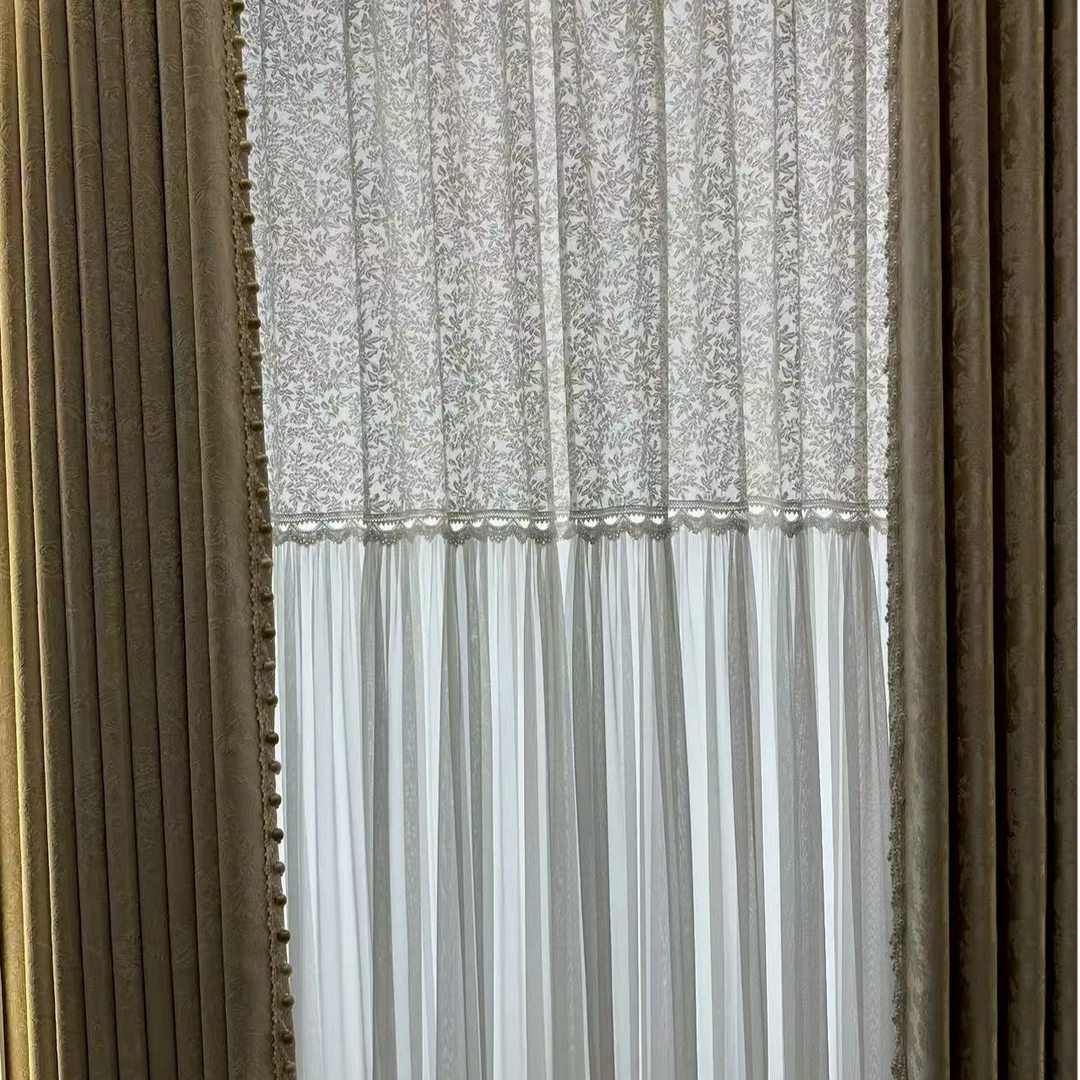 曼钰软装-法式网红纱帘（家装勿拍）