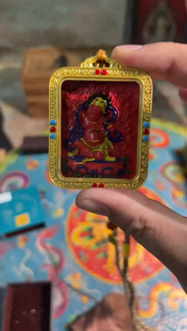 吊坠东东唐卡tk16