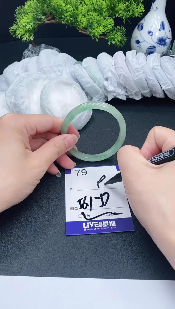 未镶嵌手镯翡翠79