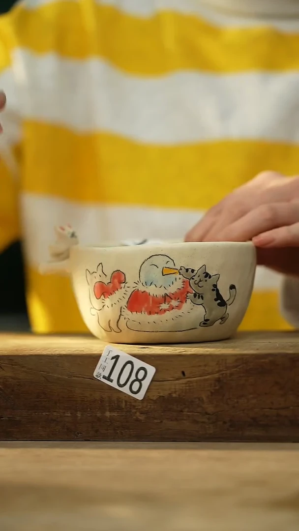 【闪购商品】瓷片新品！喵喵设计师款卡通系列！！！