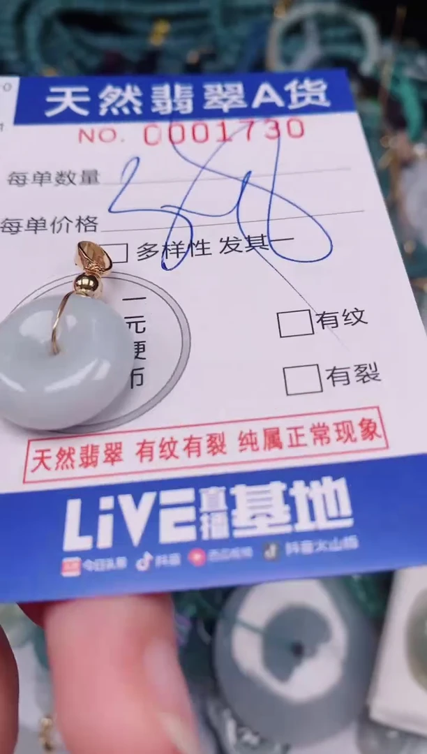 颈饰未镶嵌翡翠00001730