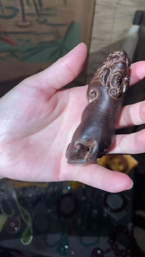 风车木（黑檀木）永玉阁精品专属摆件