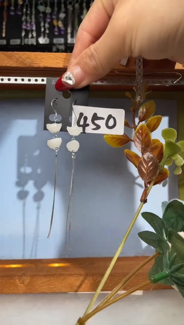 【闪购商品】紫晶耳饰银S925镶嵌喜欢拍