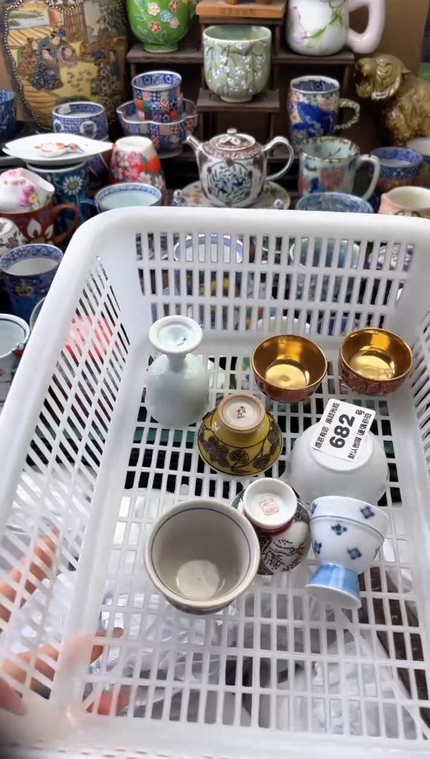 瓷片大*682号六六工艺品瓷器