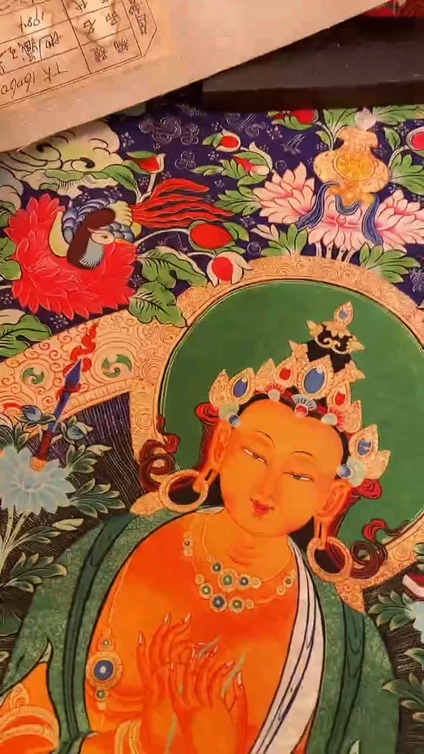 装裱画精美唐卡tk16060