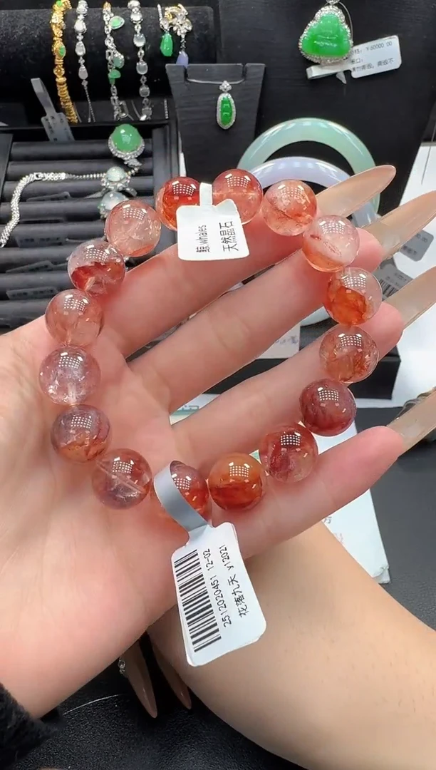 未镶嵌手串烟晶水晶珠串