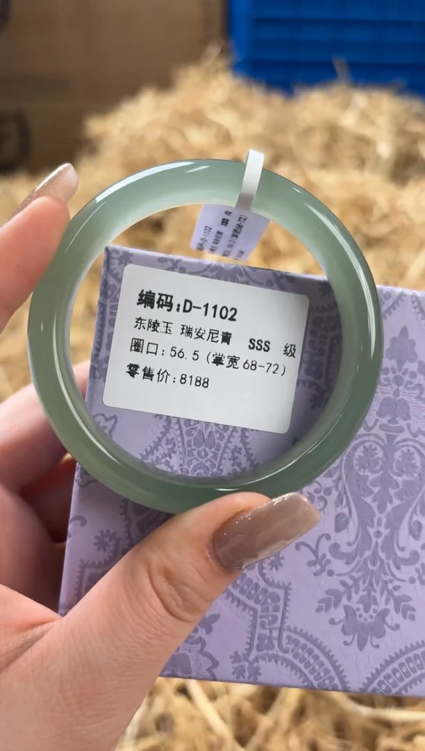 未镶嵌手镯石英质玉D-1102