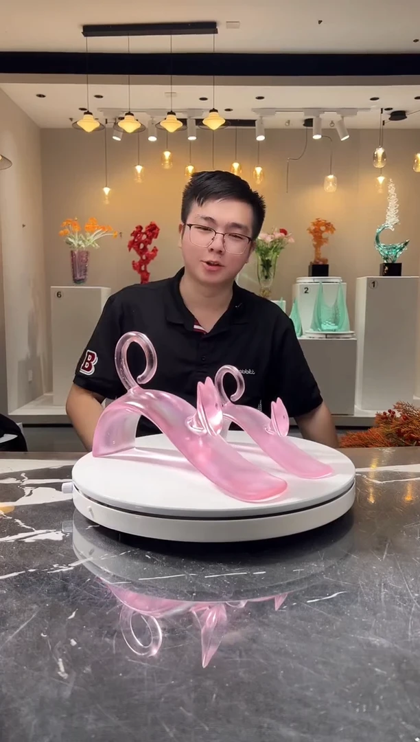 摆件巴比特美学-一组粉色猫咪