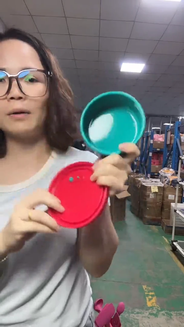硅胶绿底红盖-300排气圆盒