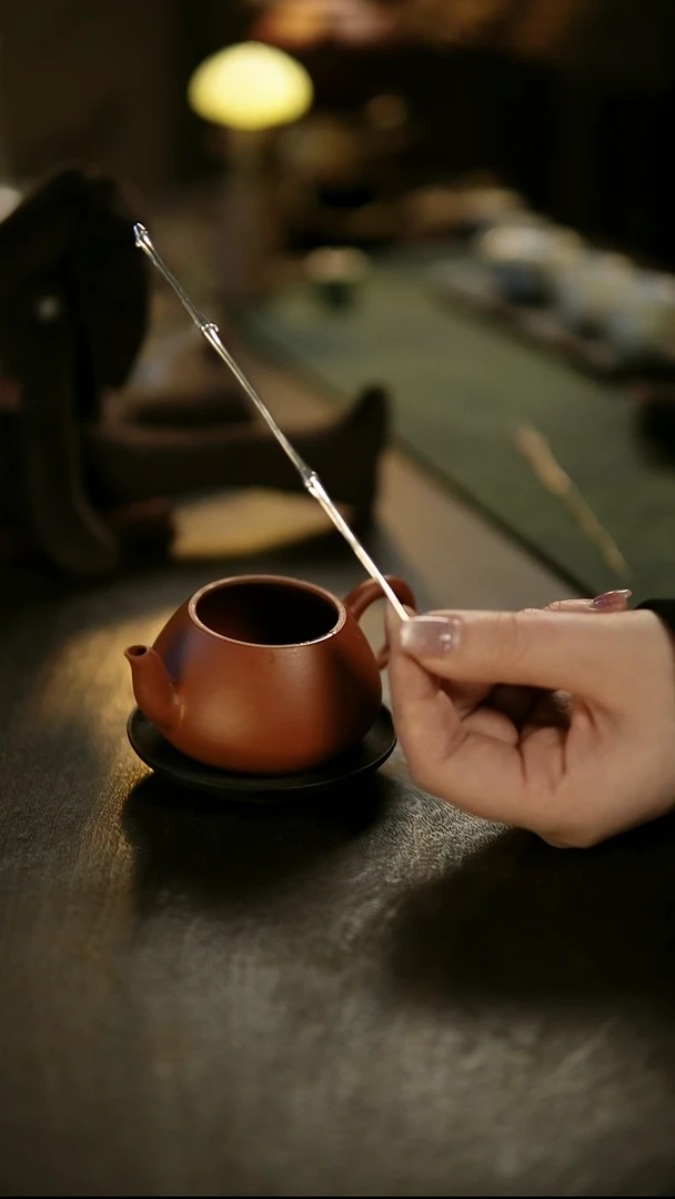 阿眠   手工竹节拨茶针