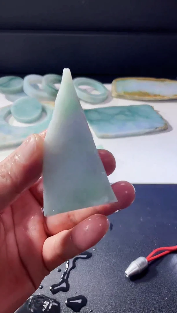 颈饰未镶嵌翡翠天然缅甸A货翡翠