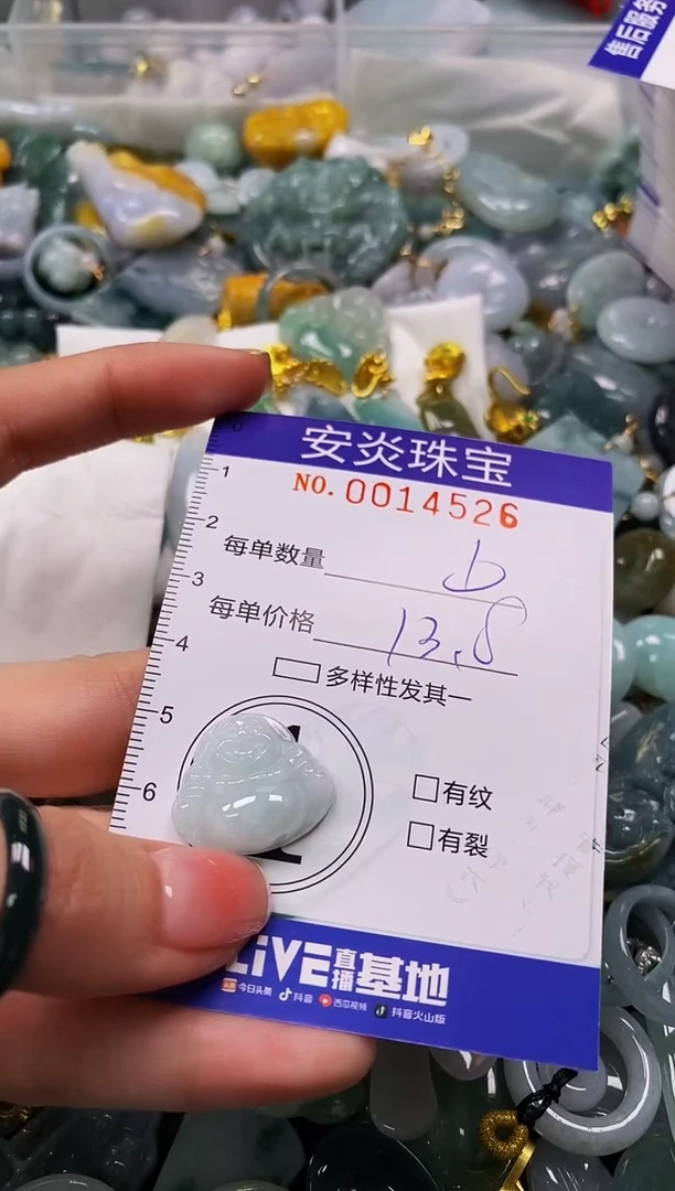 颈饰未镶嵌翡翠闪购0014526