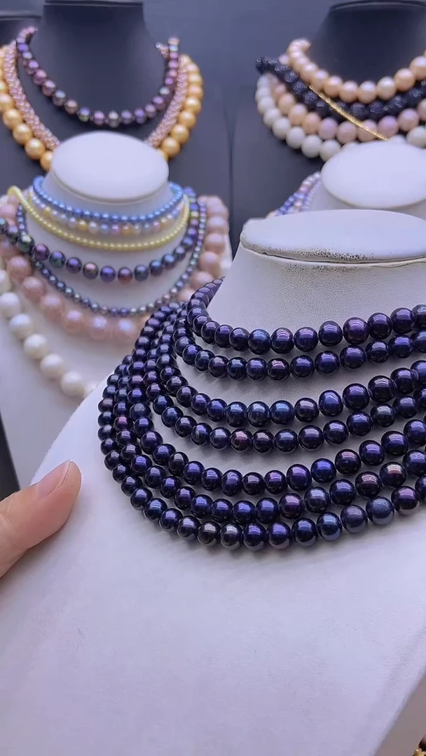 未镶嵌淡水珍珠原创设计1