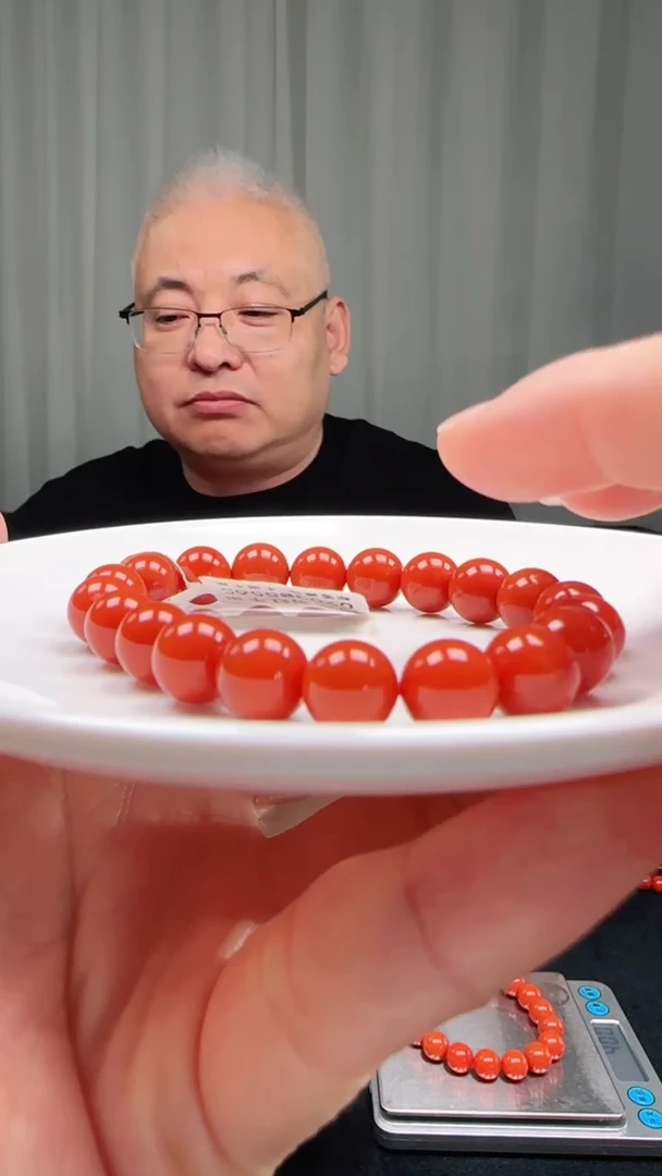 未镶嵌多样性发一件南红玛瑙【云端】9mm保山滴水洞圆珠单圈